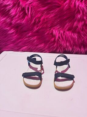 Kids Navy Blue Strappy NATIVE Sandals